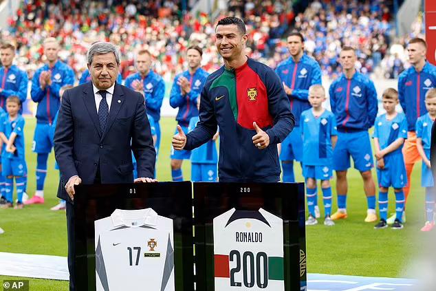 Cristiano Ronaldo receives Guinness World Records certificate