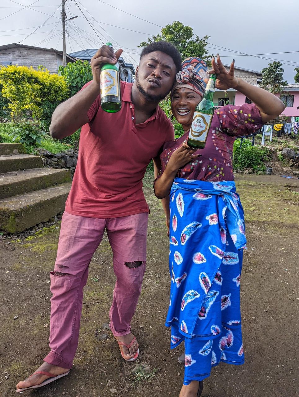 Kadji Beer, a beer from the stable of “l’Union Camerounaise de Brasseries” (UCB), has signed on popular comic couple Caro and Copees as its brand ambassador.