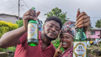 Comic Couple, Caro and Copees bags endorsement deal Kadji Beer