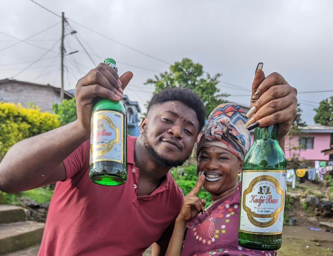 Comic Couple, Caro and Copees bags endorsement deal Kadji Beer