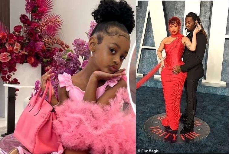 Cardi B and husband Offset gift daughter Kulture $20K designer bag for 5th birthday