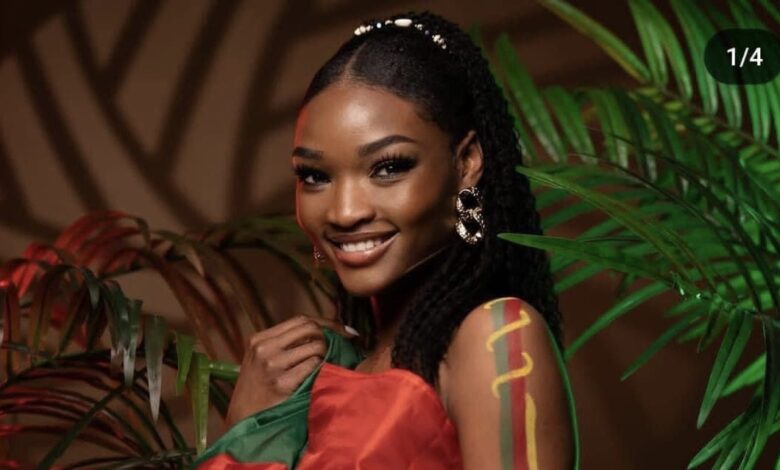 Cameroonian Model, Awa Lamare wins Miss Africa France 2023