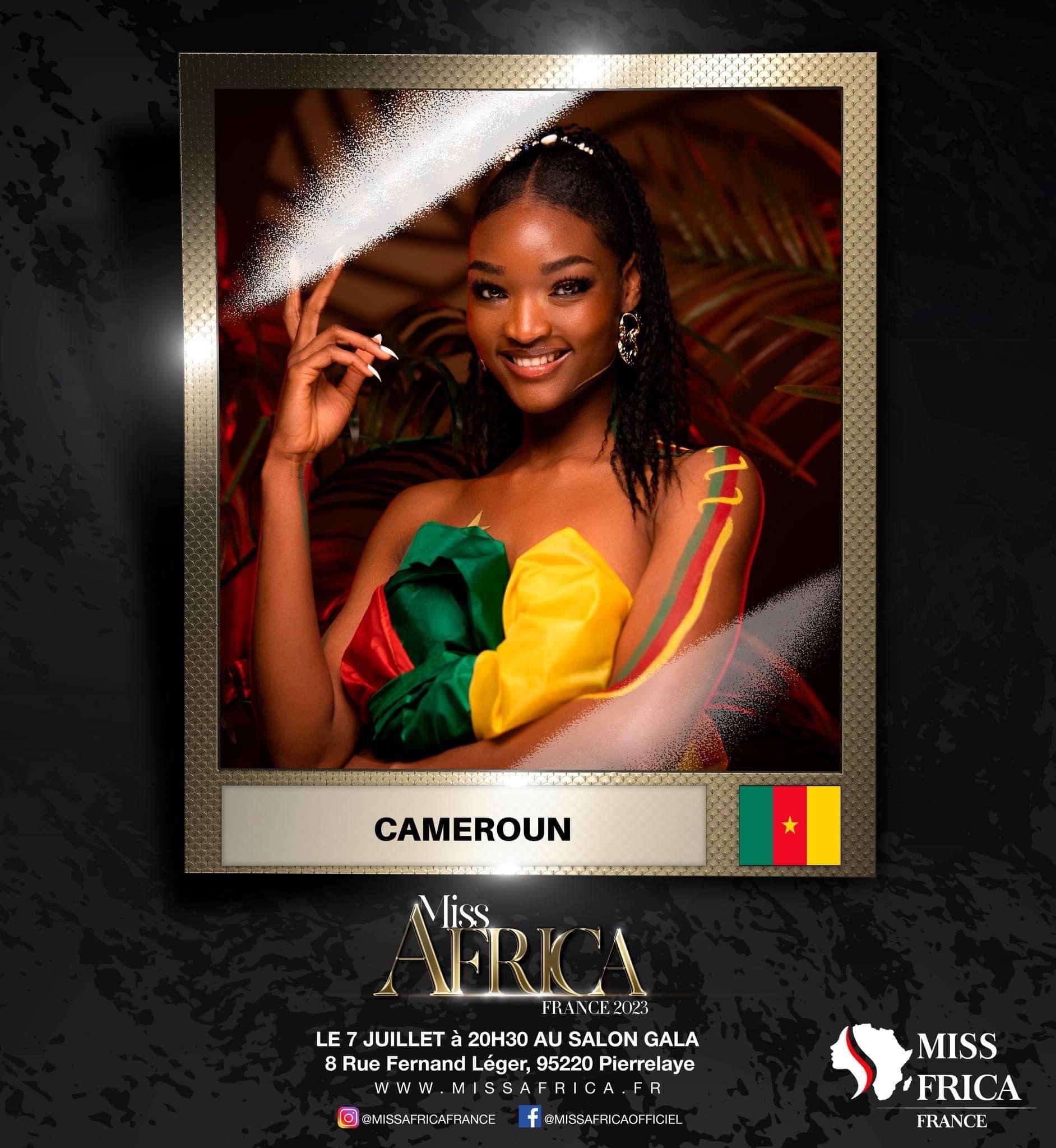 Cameroonian Model, Awa Lamare wins Miss Africa France 2023