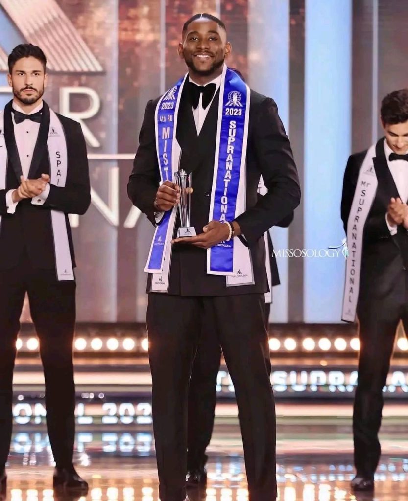 JUST IN: Mbouda Daniel Becomes The First Mister Supranational runner-up In Cameroon 