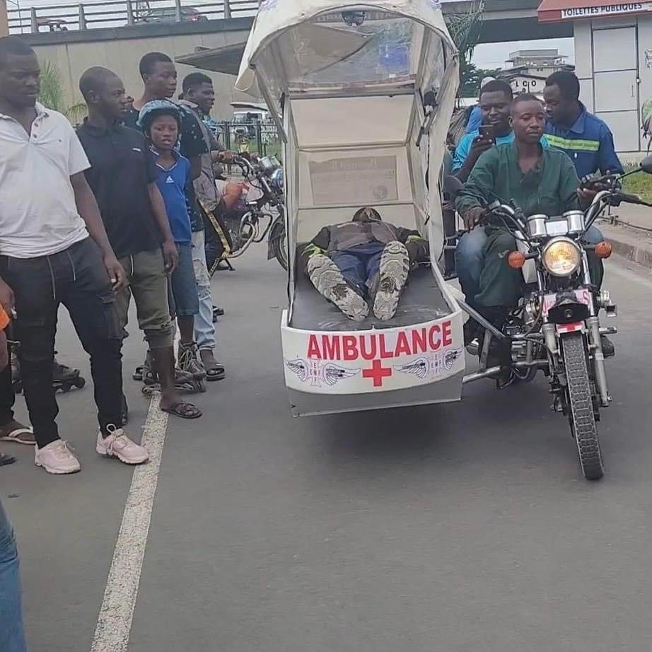 Cameroonian Erico Metal Fabrication manufactures motorcycle Ambulances