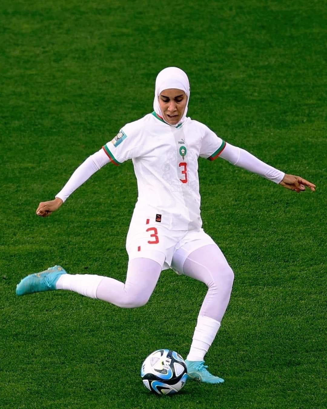 Morocco’s Nouhaila Benzina becomes first player to wear hijab at World Cup