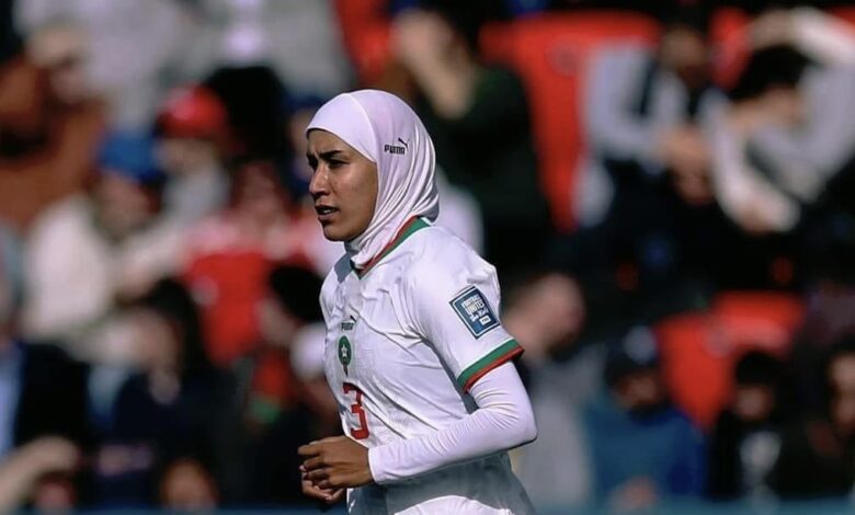 Morocco’s Nouhaila Benzina becomes first player to wear hijab at World Cup