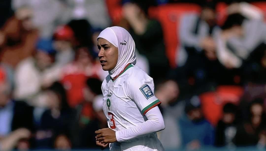 Morocco’s Nouhaila Benzina becomes first player to wear hijab at World Cup