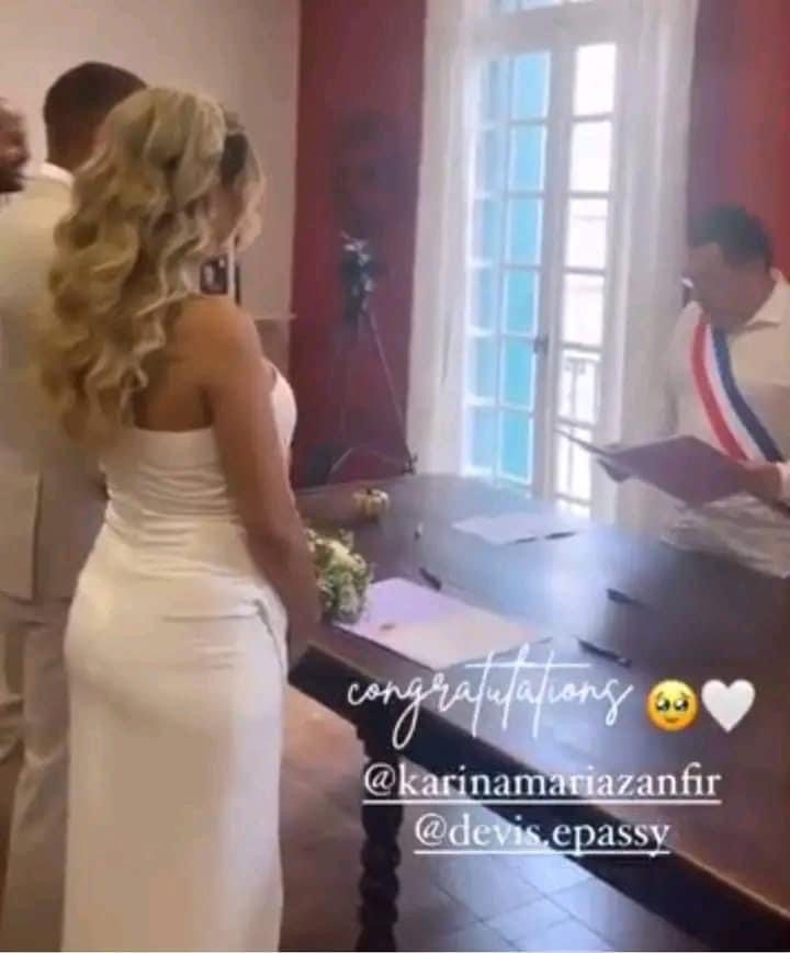 Cameroon goalkeeper Epassy ties the knot with Romanian Girtfriend Karina