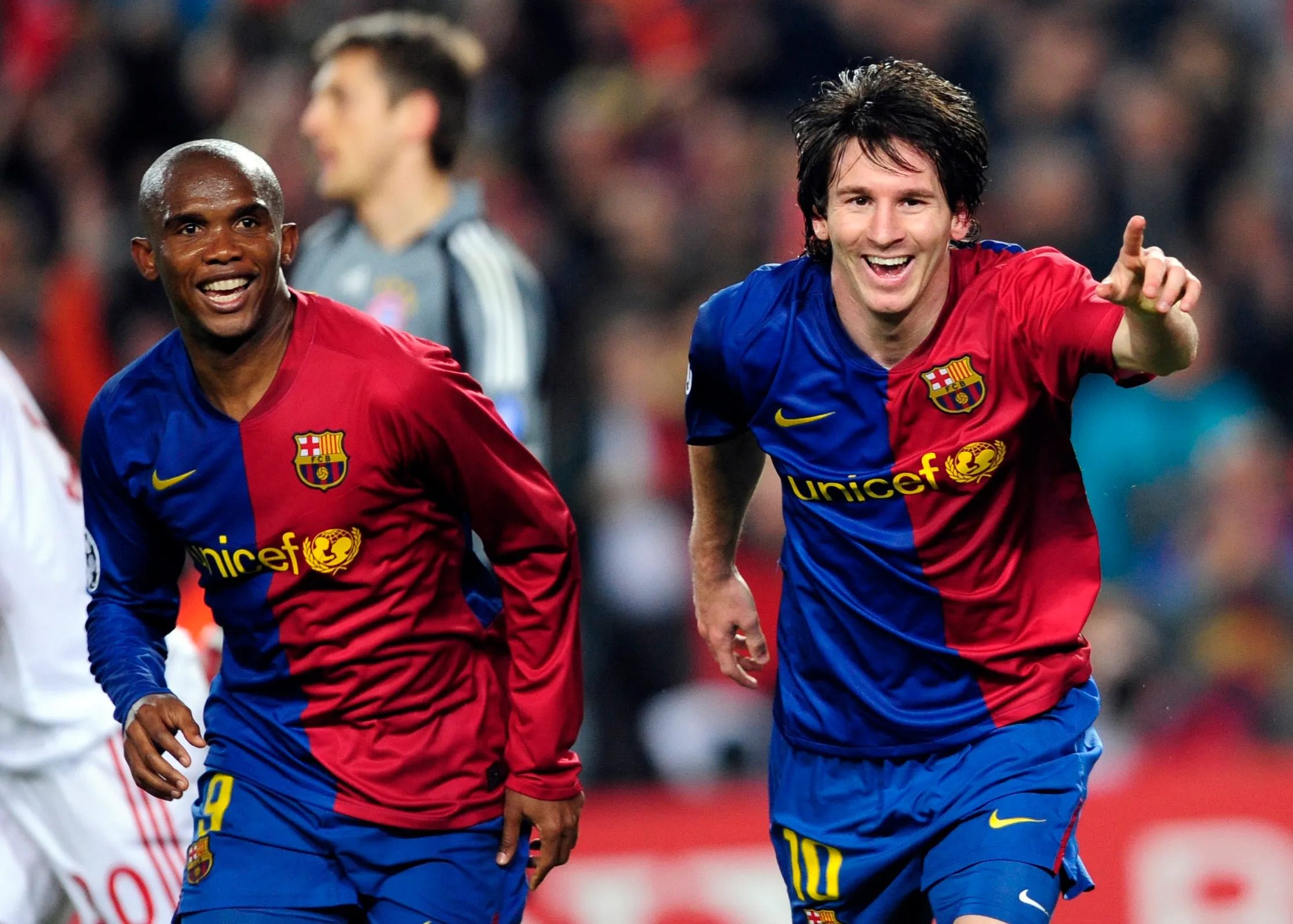 Samuel Eto'o and Ronaldino are among the players who made Messi’s list of his “Top 10”