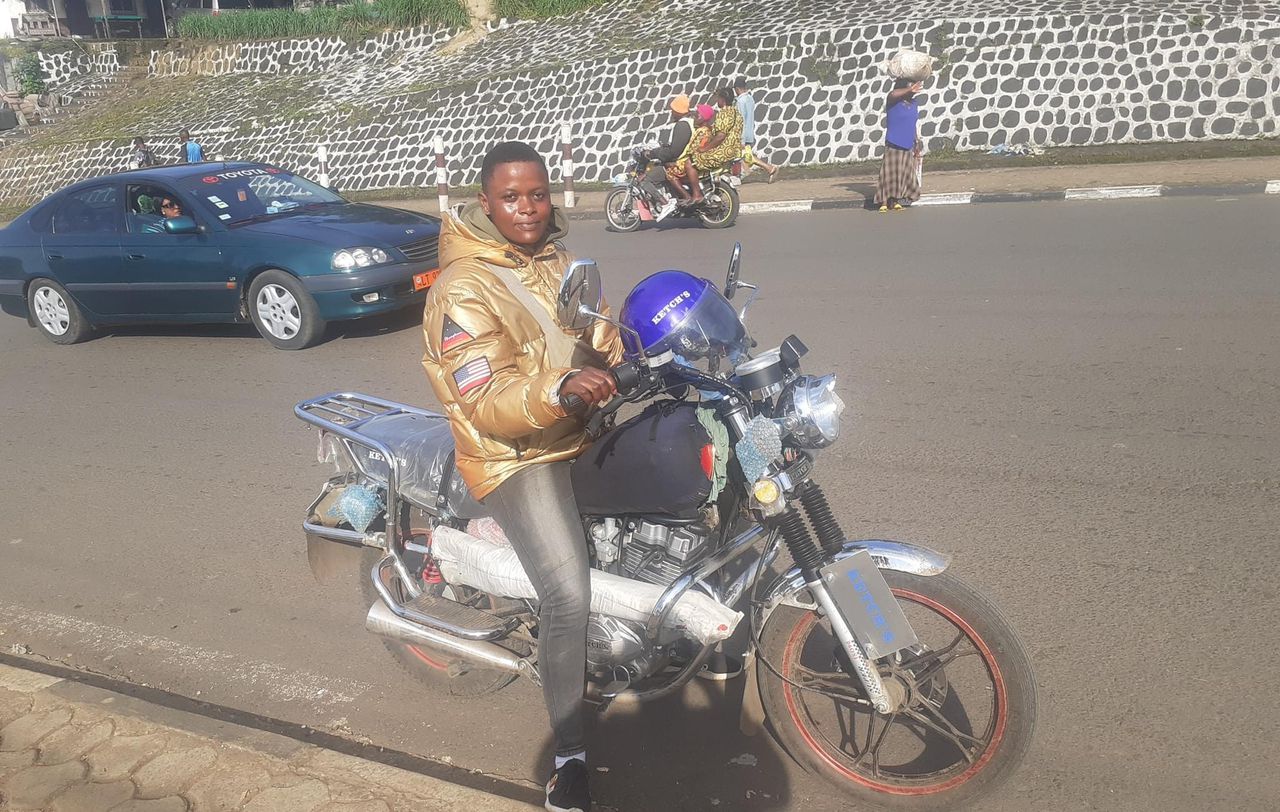 Breaking Boundaries: Meet Sheila Ndungafac, a female Commercial bike rider in Limbe - Cameroon