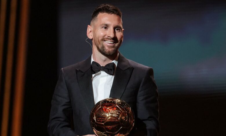 Lionel Messi Wins Historic Eight Ballon D'or In Paris (Getty Images)