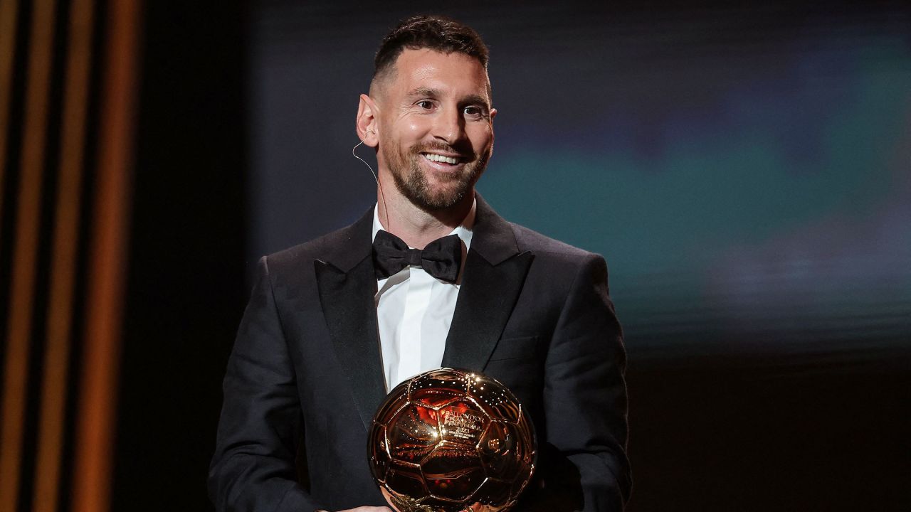 Lionel Messi Wins Historic Eight Ballon D'or In Paris (Getty Images)