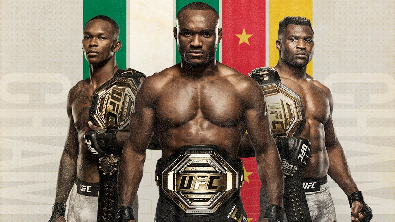 Popularly refered to as the three Kings of MMA (Adesangya, USman and Ngannou)