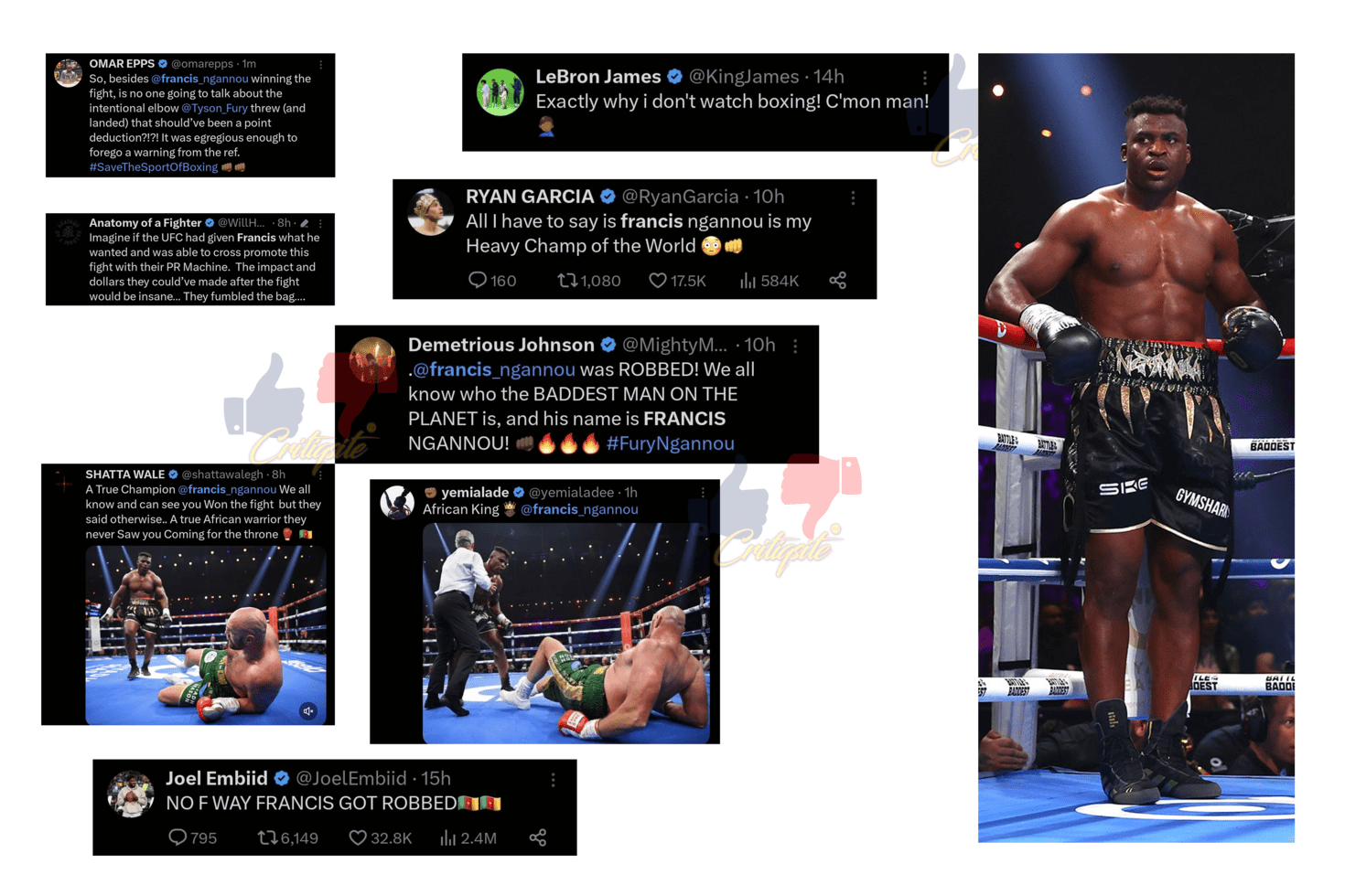 Twitter Reaction To #FuryNgannou (1)