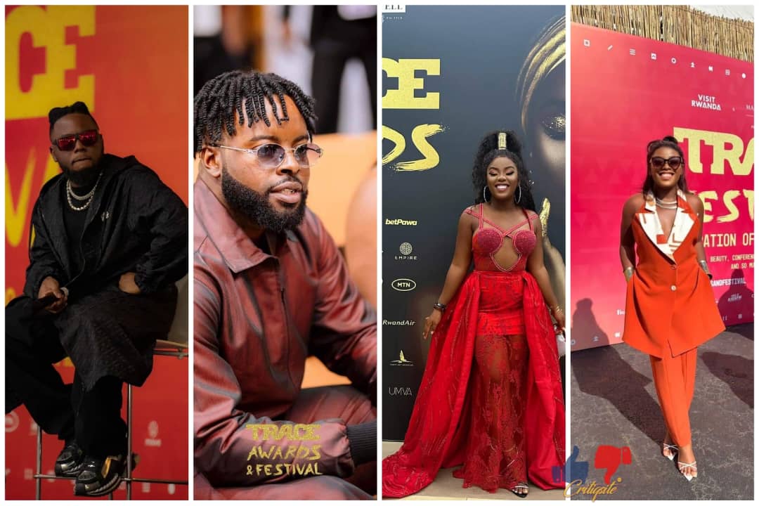 Some of the Cameroon Nominees for the trace Music Awards