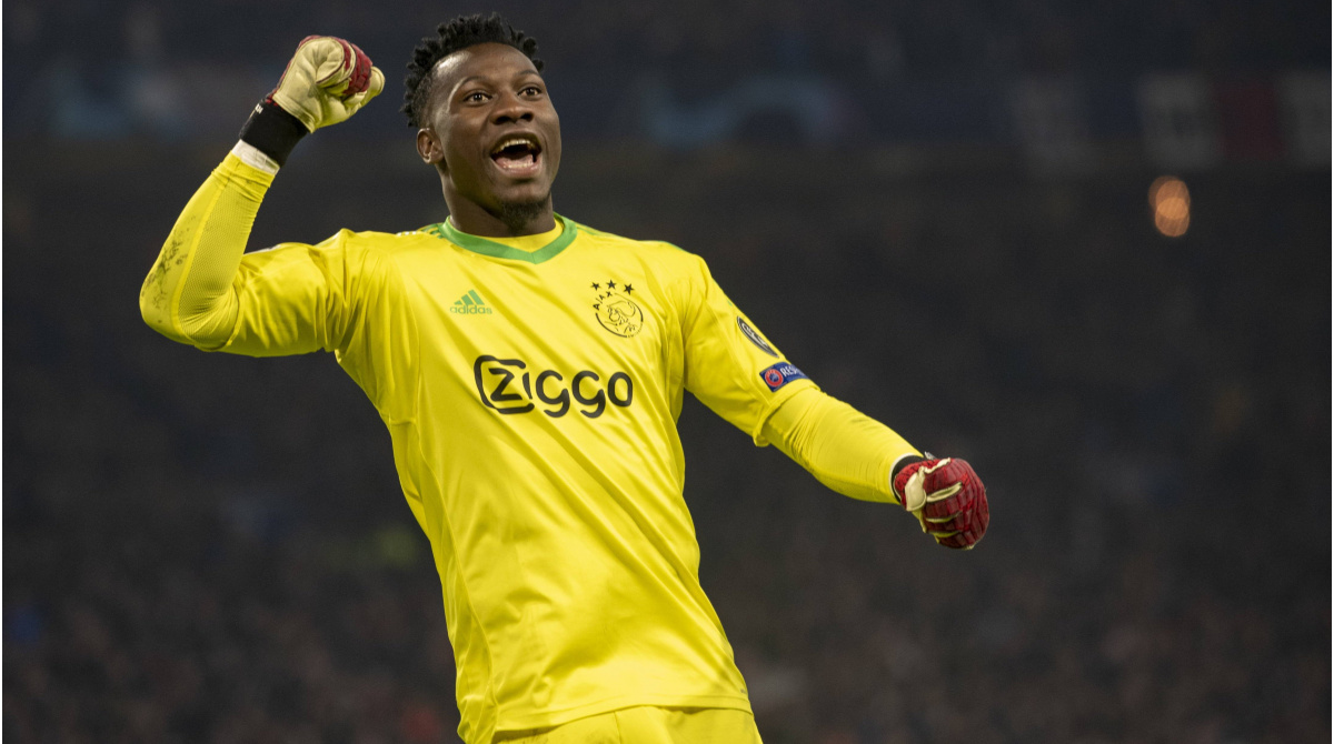 André Onana Playing for Ajax