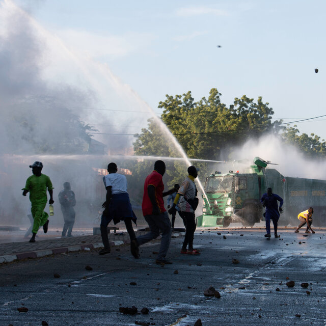 Protest in North Cameroon