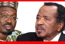 Tchiroma and Paul Biya