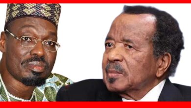 Tchiroma and Paul Biya