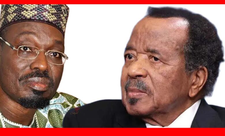 Tchiroma and Paul Biya